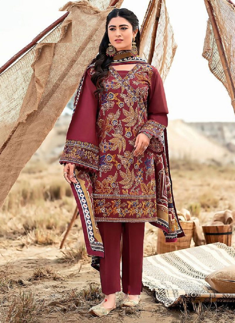 Chevron Luxury Lawn Collection Vol 17 Pakistani Suits Catalog
